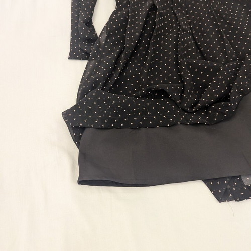 Compañía Fantástica Polka Dot Mini Dress like new, black and white