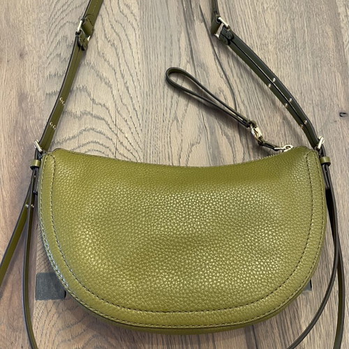 Michael Kors Camden Small Messenger Bag new, pistachio leather crossbody