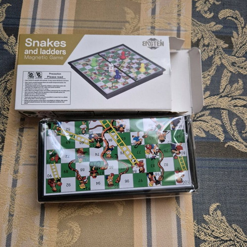 Magnetic Snakes and Ladders Game New