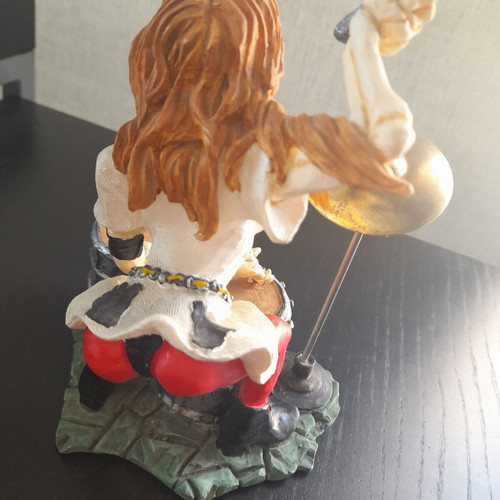Drummer skeleton new, height 21cm
