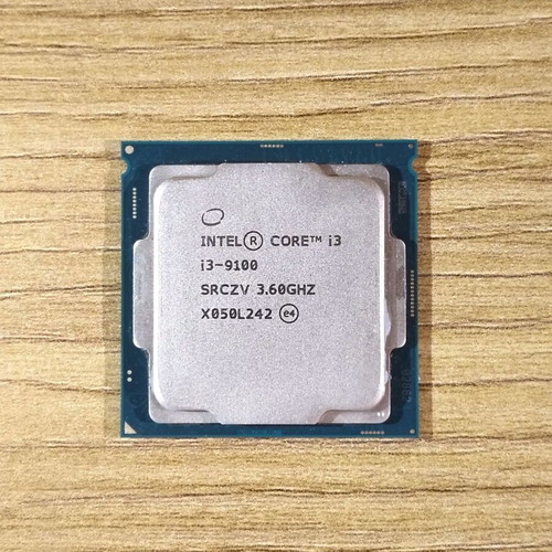 Intel Core i3-9100 επεξεργαστής μεταχειρισμένος με ψύκτρα για Socket 1151 rev 2