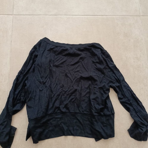 Intimissimi cropped knit cardigan size S used, black
