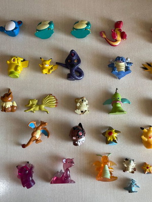 Pokemon figures lot of 33 used from late 90s and early 00s