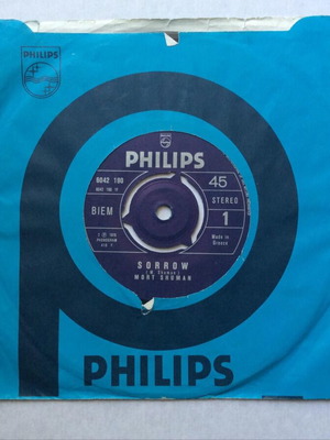 Mort Shuman Sorrow / Papa - Tango - Charly 1976 ποπ σινγκλ Philips