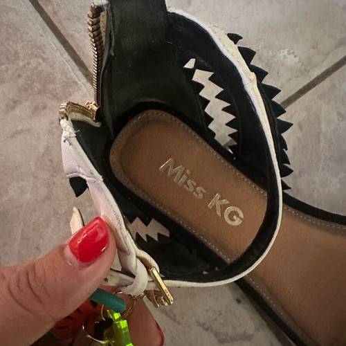 Miss KG sandal used, white, size 37
