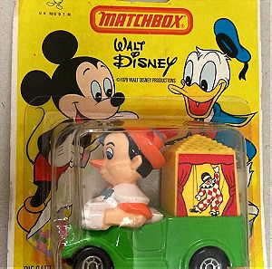 Matchbox 1979 Walt Disney Made in Hong Kong WD-7 Pinocchio Travelling Theatre Car Τιμή 60 Ευρώ