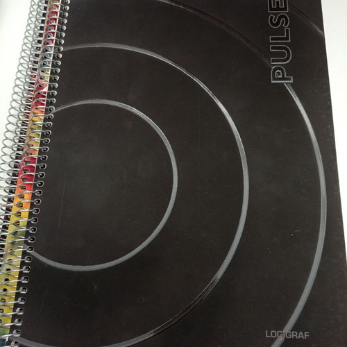 Spiral notebooks used 21x29 cm, pack of 6, 2 subjects