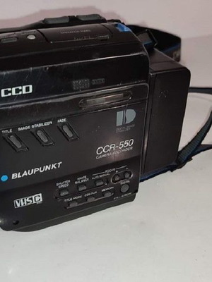 Blaupunkt Ccr550 camera used without charger