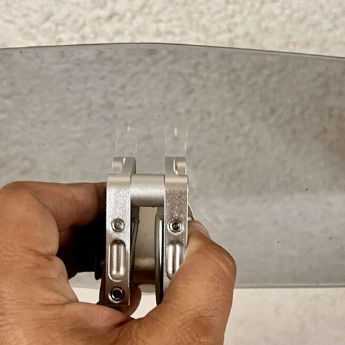 Universal windscreen for fairing, like new, slightly tinted
