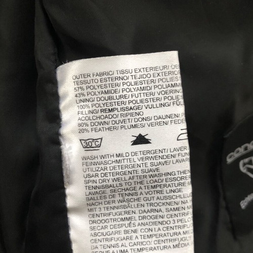 Concept UK down jacket used, women's winter coat, brown, size L