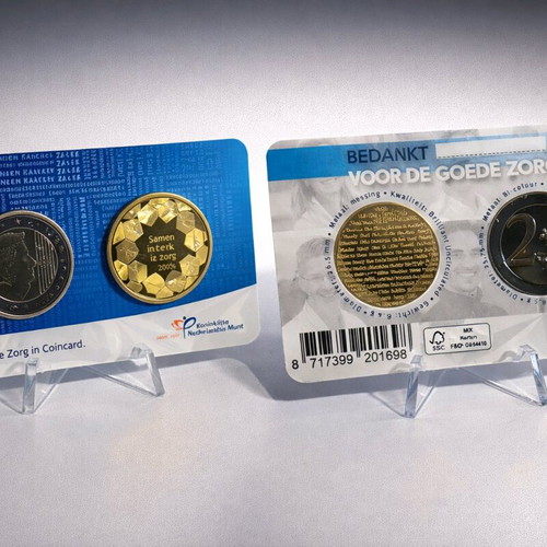 Coincard Ολλανδίας 2 Ευρώ 2020 συλλεκτική έκδοση για την υγεία