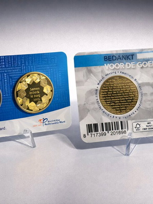 Netherlands 2 Euro 2020 Coincard Collectible Edition for Health
