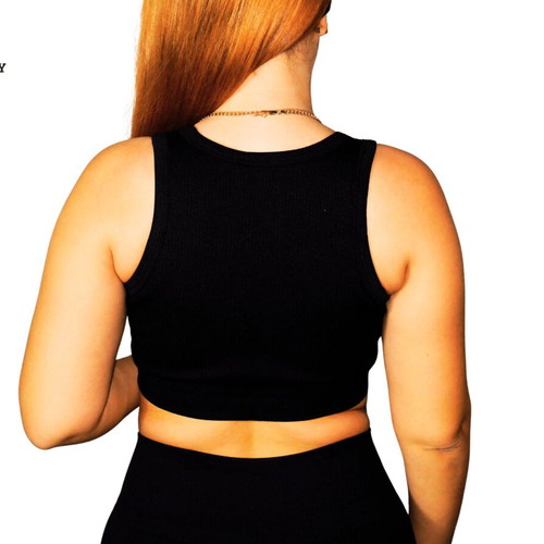 Legendary Premium Yoga Set Bra & Leggings Black FLEXYOGA