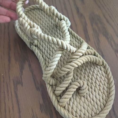 Bohonomad sandals used, sizes 37 and 38, beige