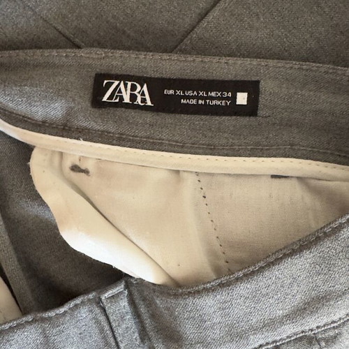 Zara Cargo Pants XL Gray like new