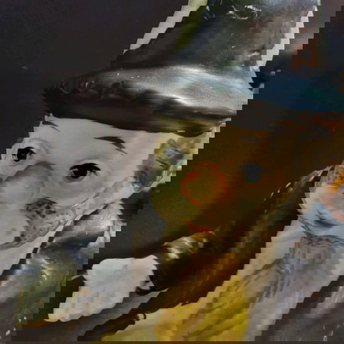 Фигурка на клоун хобо употребявана, винтидж