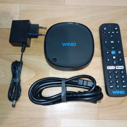 Wind Android TV box used, in good condition