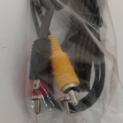AV Mini USB to 3 RCA Cable sealed, new