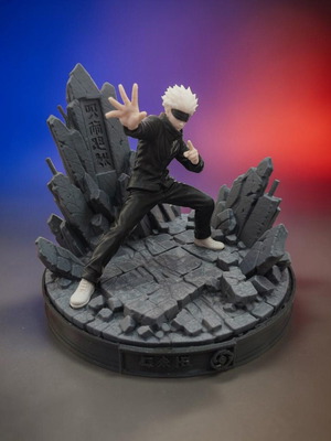 Satoru Gojo Collectible Figure Jujutsu Kaisen Fan-Art Premium 3D Print