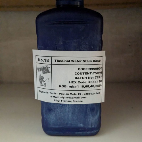 Theosol water-based varnishes new, available per piece