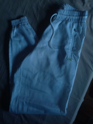 Sports pants new, waterproof with drawstrings and elastic cuffs