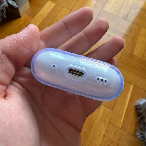 Airpods Pro case transparent new unused