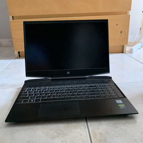 HP Pavilion 15-dk0004nv laptop used, 15.6" IPS FHD, i5-9300H, 16GB, 256GB SSD, GTX 1650