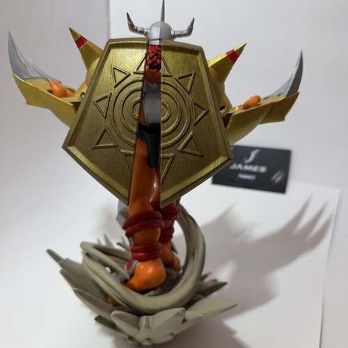 Wargreymon Digimon figure new, 23 cm
