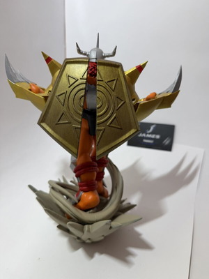 Wargreymon Digimon figure new, 23 cm