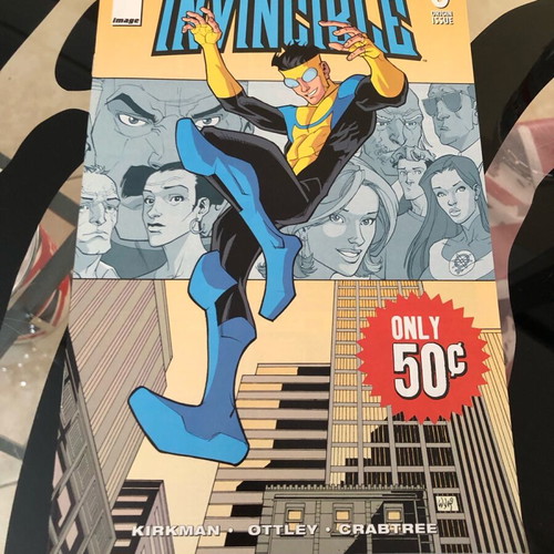 Invincible 0 comic new, Kirkman Ottley, rare Amazon Prime TV series