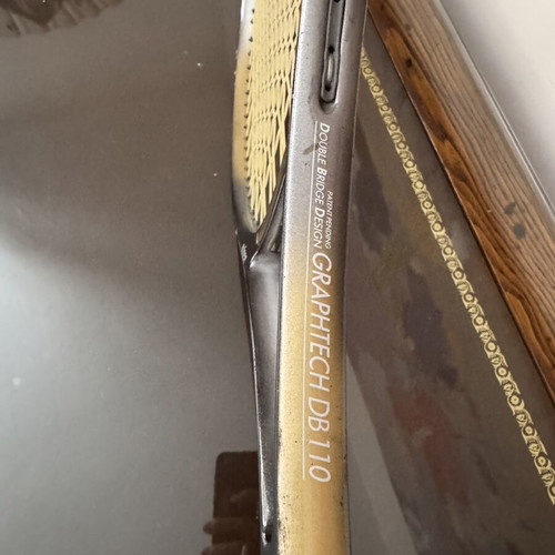 Prince Graphitech DB 110 tennis racket with case used