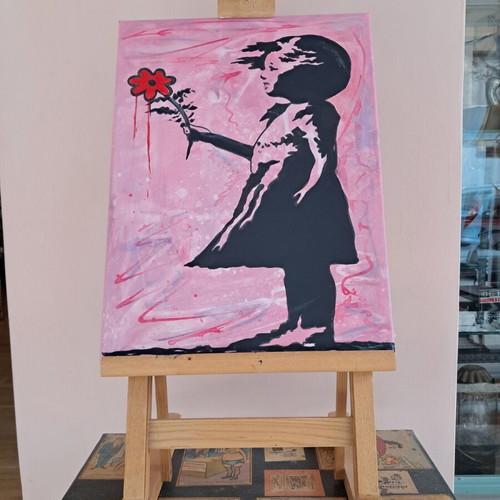 Έργο ζωγραφικής ακρυλικό καινούργιο 0,30 x 0,40 cm
