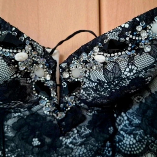 Cinema dress like new, black and white, size S