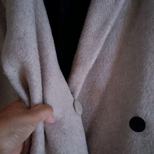 Zara gray ice coat used, size medium