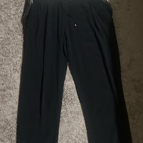 Passager women's jumpsuit used, beige top black pants, XL