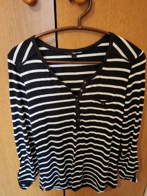Striped blouse used, size S