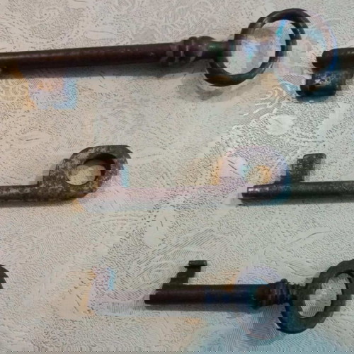 Παλιά κλειδιά μεταχειρισμένα, σετ 6 διαφορετικών μεγεθών