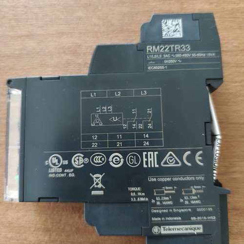Schneider Electric RM22TR33 τριφασικό ρελέ ελέγχου τάσης