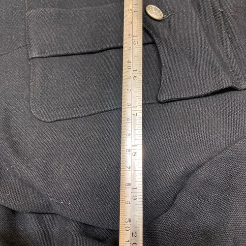 Police coat used, officer's winter handmade 1960