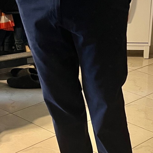 Nautica chino trousers like new, size W34L34, navy blue