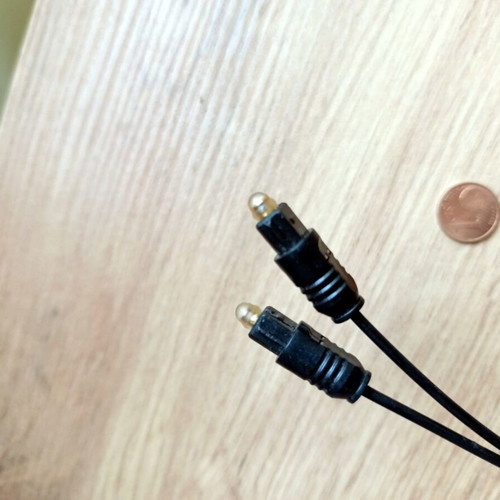 Optical digital audio cable 1m male to male