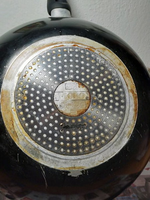 Vicko deep frying pan used