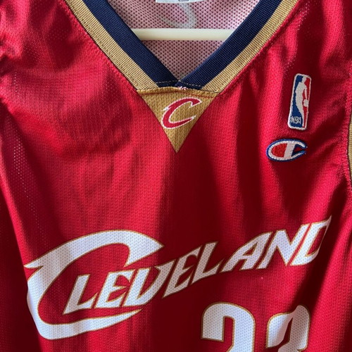 Lebron James #23 Cleveland Cavaliers Champion jersey like new Large