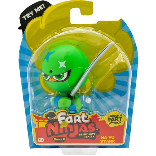 Fart Ninjas figure new with motion sensor and sound effects