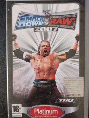 Smackdown vs Raw 2007 PSP game used
