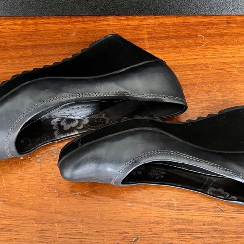 Envie Shoes leather pumps used, size 40, gray