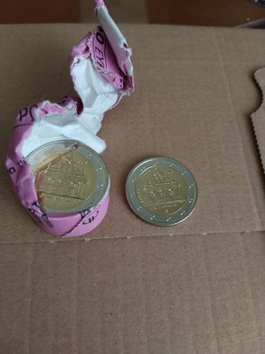 2 Euro 2016 Greece commemorative coin new from roll for Arkadi Monastery