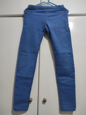 Bershka women's stretch jeans S like new, blue
