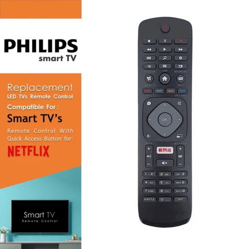 Philips replacement remote control for Smart TV and LCD/LED TVs new