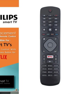 Τηλεχειριστήριο αντικατάστασης Philips για Smart TV και LCD/LED τηλεοράσεις καινούργιο